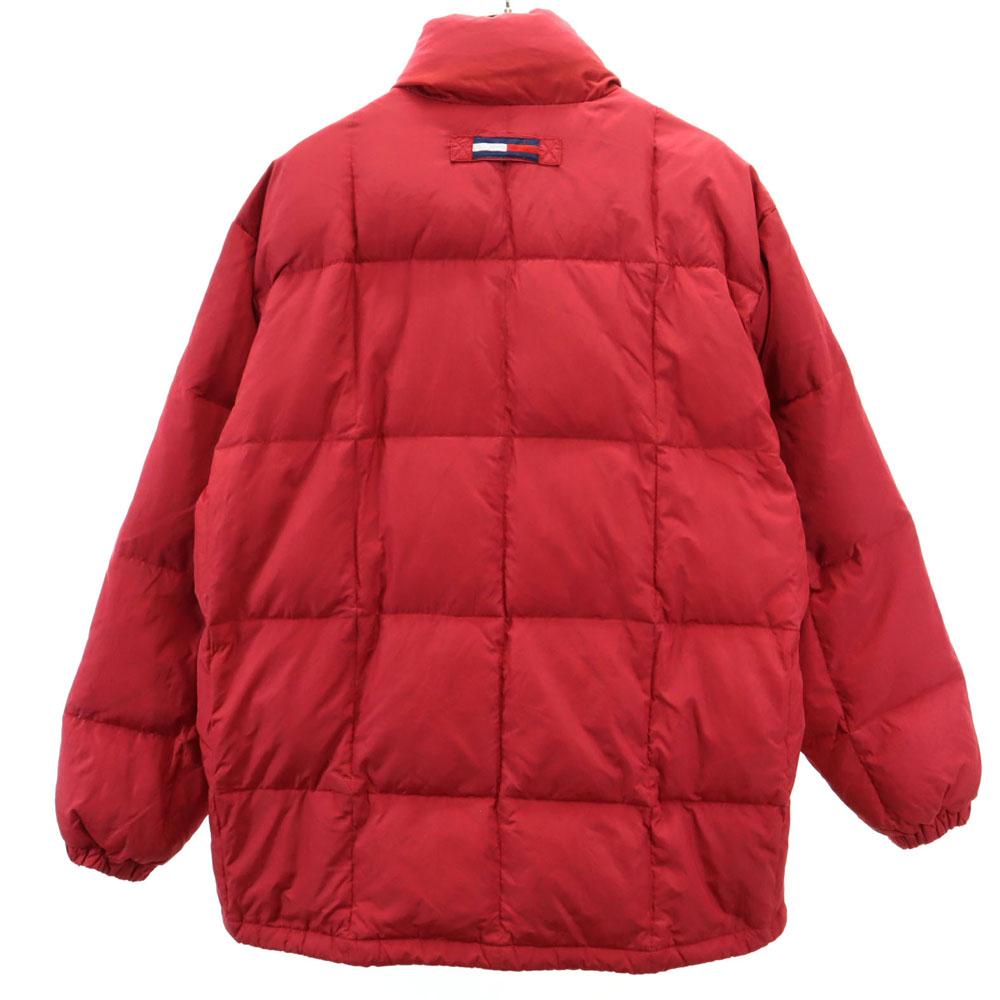 TOMMY HILFIGER 90s Old Flag Tag Down jacket S Reddish Men's Used