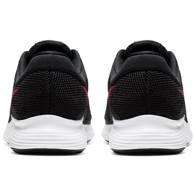Nike Revolution 4 'University Red' (Unisex) Black / University Red-Oil Grey Running Shoes 908988 011