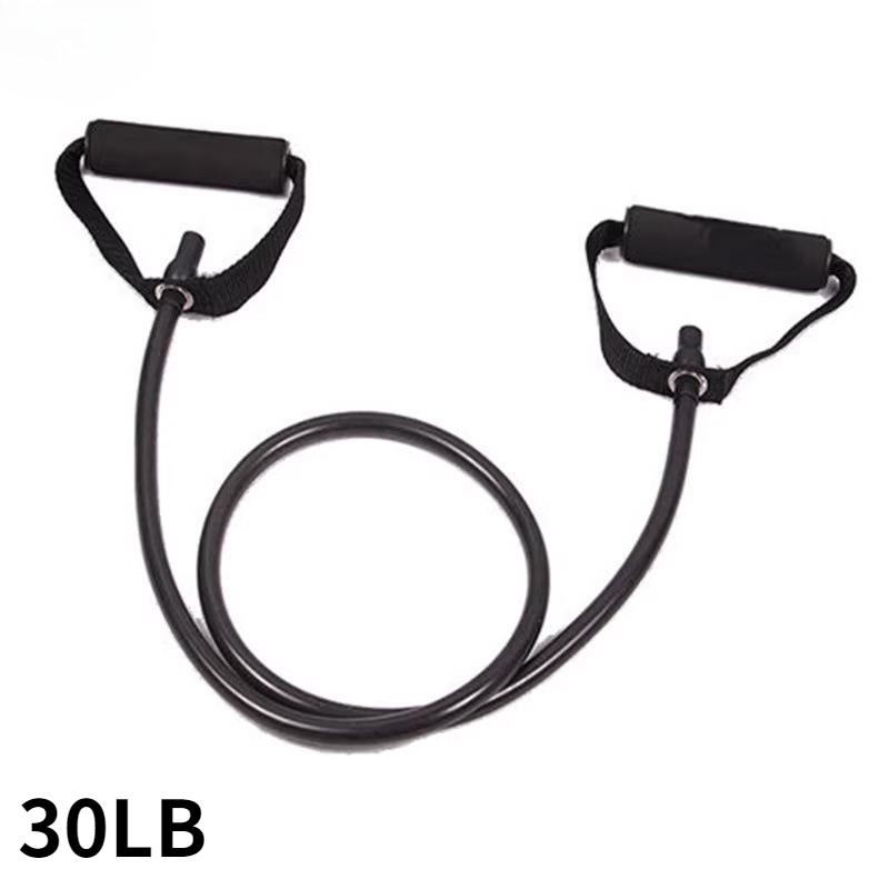 

5-рівневий пружний ремінь із ручками для йоги. Еластичний мотузковий ремінь для фітнесу для тренувань удома Силовий тренінг 1PC