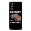 Custodia per Telefono Capibara Cartone Animato Carino Per Samsung Galaxy S23 Ultra S22 S21 S20 FE 5G S10 S10E S9 S8 Plus Note 20 Cover Morbida Paraurti