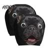 Universal Fit Auto Headrest Covers Scary Ghost Face Car Covers Funny Expression Seat Decor Protectors for SUV Truck Elastic Vehicle Interior
