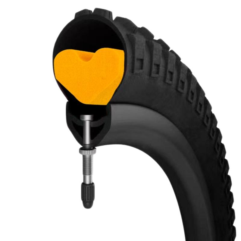 Road Bike Tubeless Tire Insert Pad Replacement Bicycles Tyre Air Insert Liner Foam Bike Tire Protector Enduring