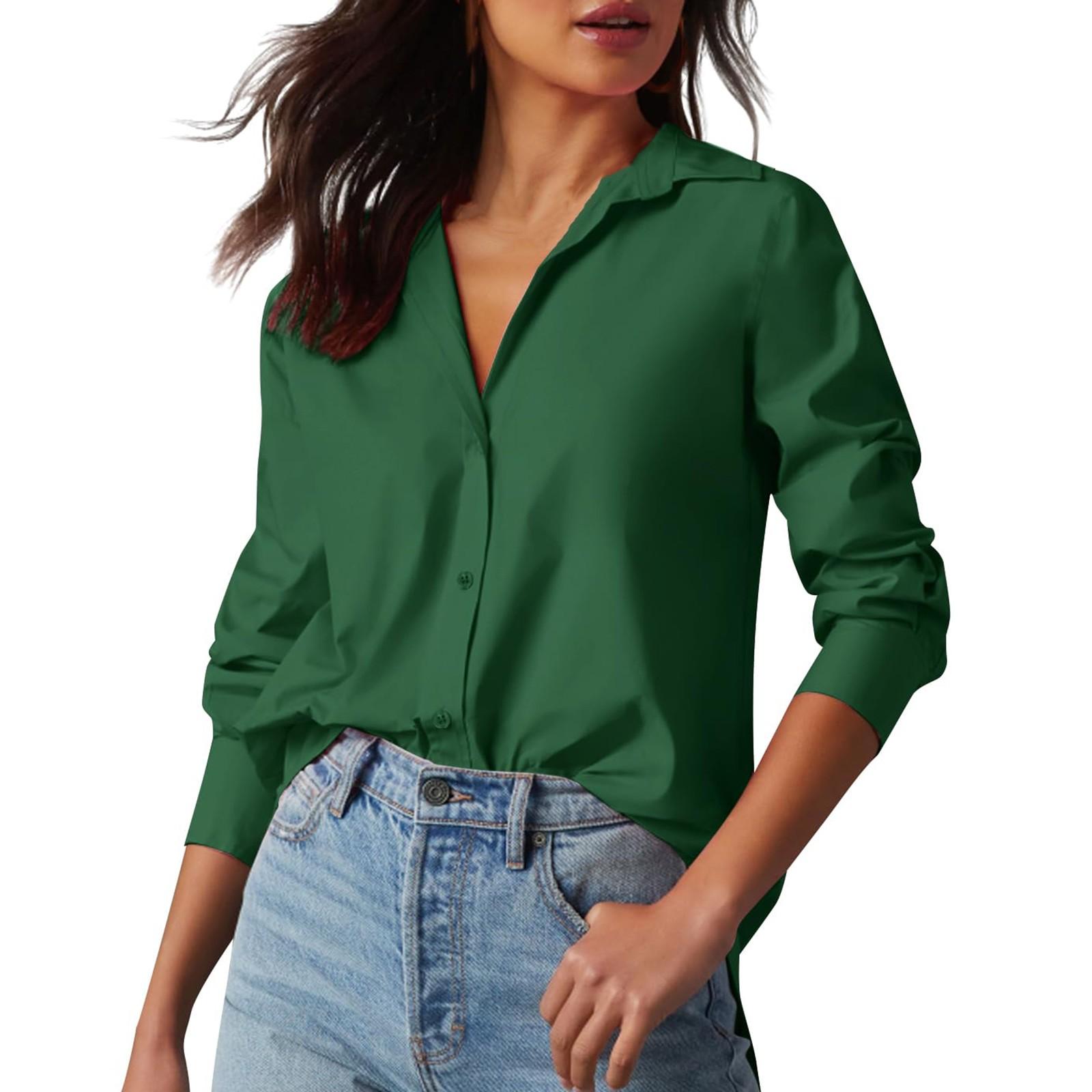 

Женские базовые футболки с длинными рукавами и изогнутым подолом, летние топы, облегающие футболки, одежда M зелёный