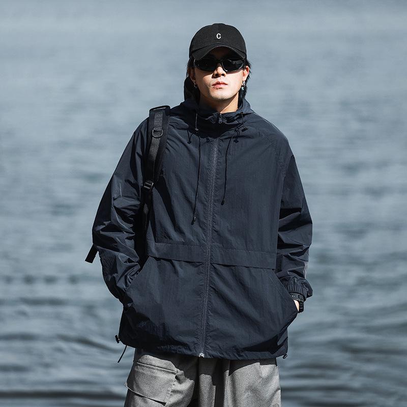 Ice Silk UV Protection Jacket - Unisex Summer Lightweight Sunproof Coat for Fishing & Outdoor Sports