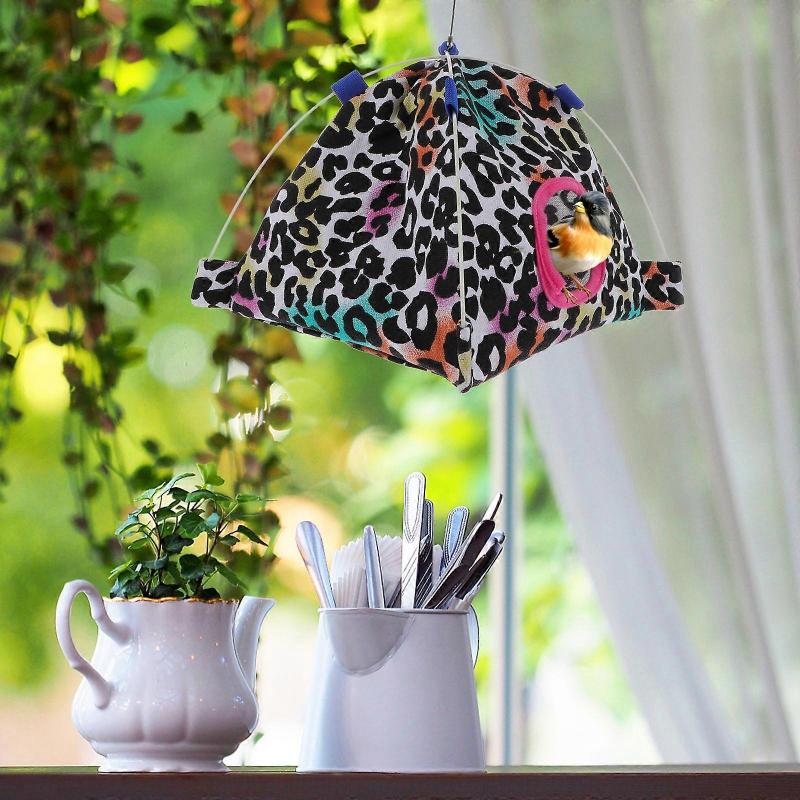 Pet Bed Tent for Small Pets Indoor Use Material Resting Function 1Pack