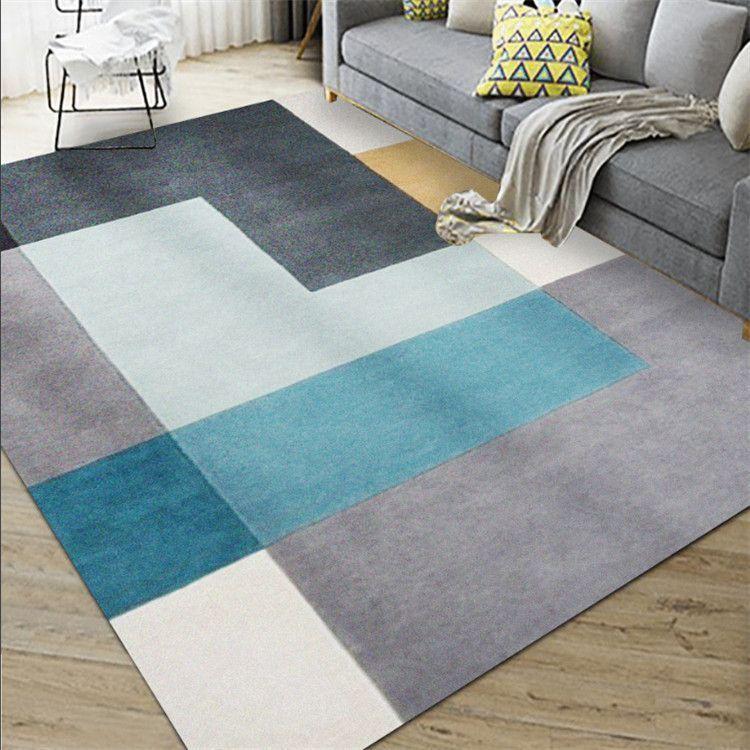 Living Room Carpet Coffee Table Modern and Simple Bedroom Bedside Carpet