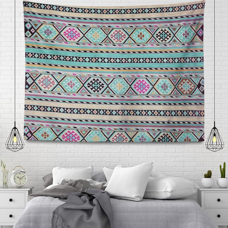 Home decoration Wall tapestry aesthetic room boho accessories wall hanging fabric autumn mandala decor vintage Morocco Bedroom
