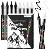 Art Pens With Soft Brush Tips Watercolor Markers Highlighter Pens For Coloring Projects And Creative Handmade Crafts