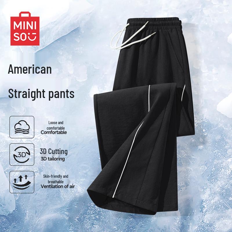 

MINISO Men s Retro Casual Sports Pants 2XL