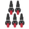5PCS Piezo Igniter 1 Out 2 Spark PP Shell Push Button Grill Igniters for Outdoor Cooking
