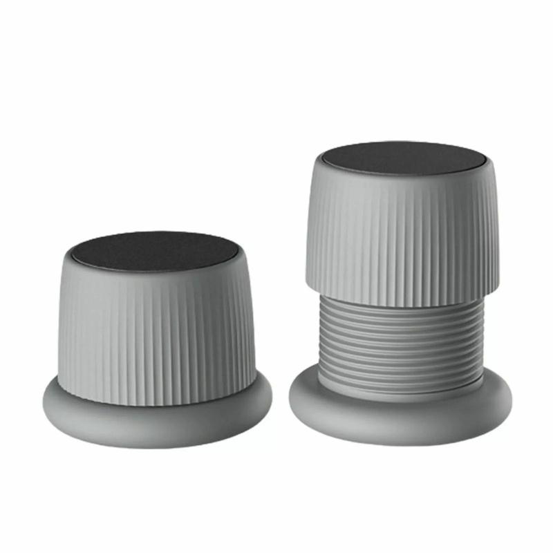 

2 шт. прочные подставки для стульев и кроватей, подставки для ног, мебельные подставки 2Pcs серый