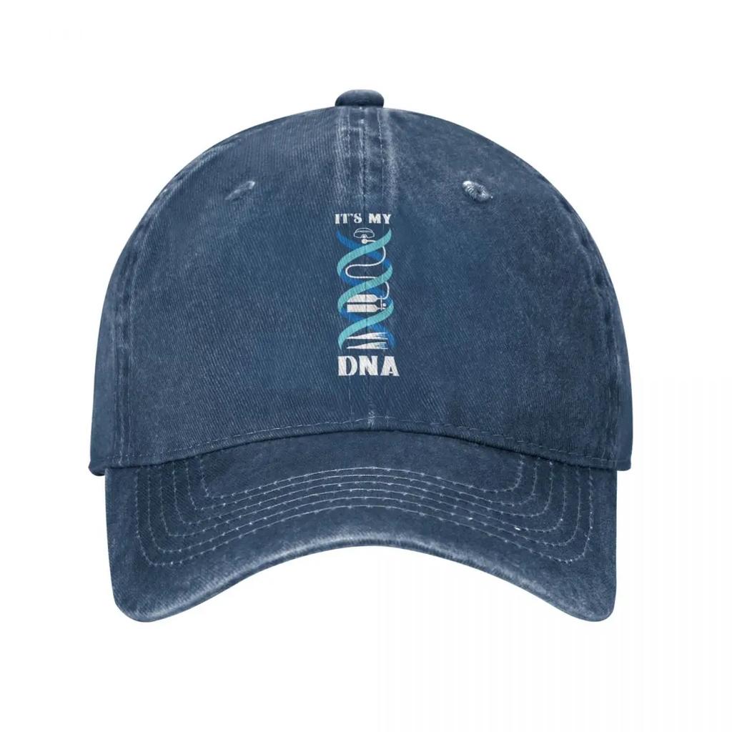 Diver It's My DNA Jeans Baseball Cap Snapback Sunhat Dad Scuba Diving Dive Cap Autumn Hip Hop Casquette