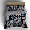 Geometric abstract shapes Bedding Duvet cover sets Duvet covers Pillowcases gifts (1 * Duvet Cover 2 * Pillowcases, without duvet insert)