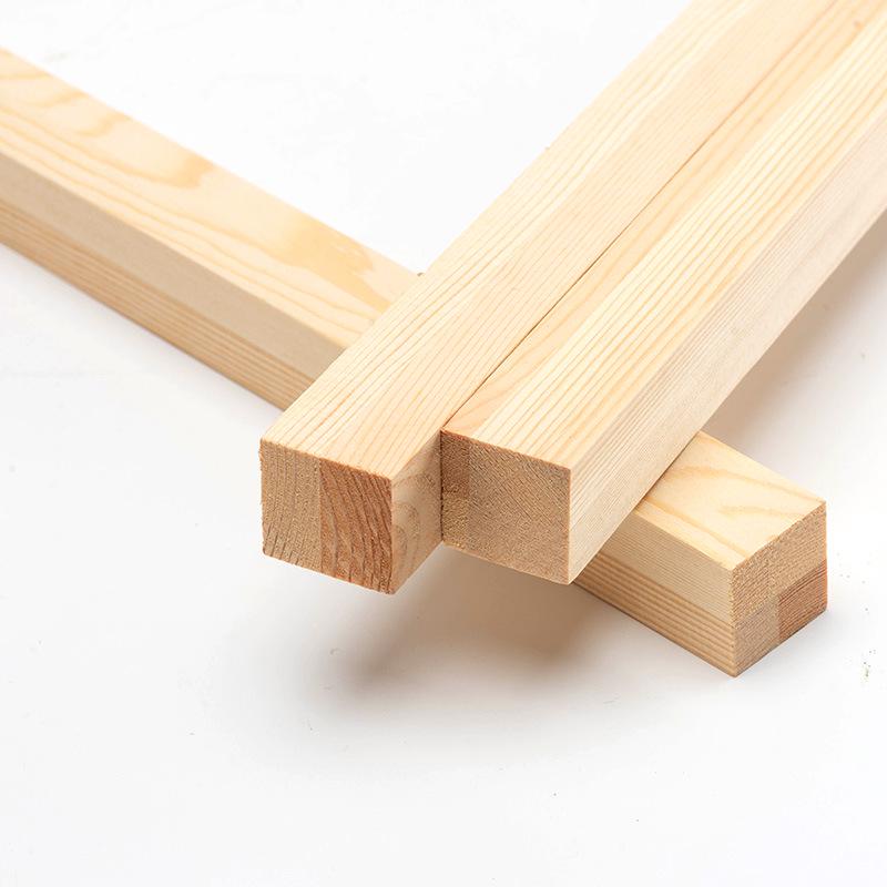Lite paski z drewna sosnowego do majsterkowania i modelowania – klocki z drewna kamforowego