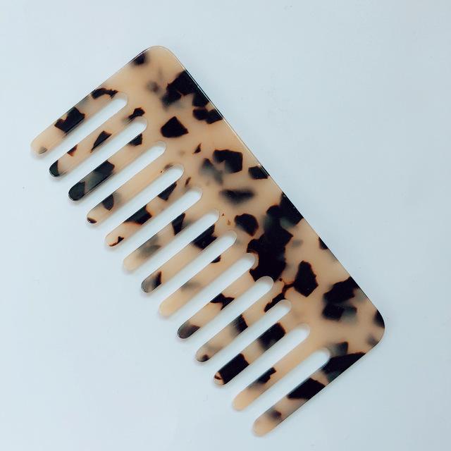 Antistatische Massage-Haarkämme, koreanische Mode, Acetat, bunt, Friseurkamm, Haarbürste für Frauen und Mädchen, Haar-Styling-Werkzeug
