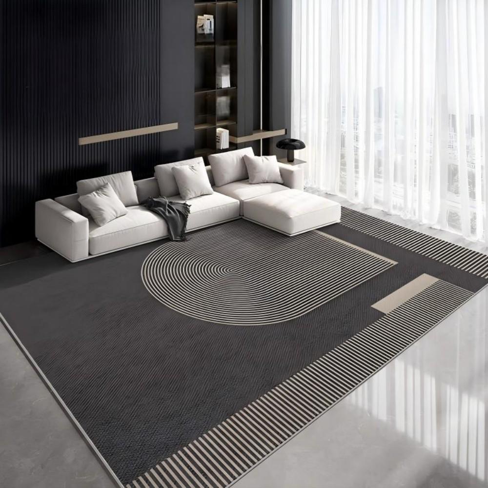 Winter Warmth Cream Style Living Room Sofa Carpet Wash-Free Anti-Slip Bedroom Side Floor Mat Luxury Home Decoration