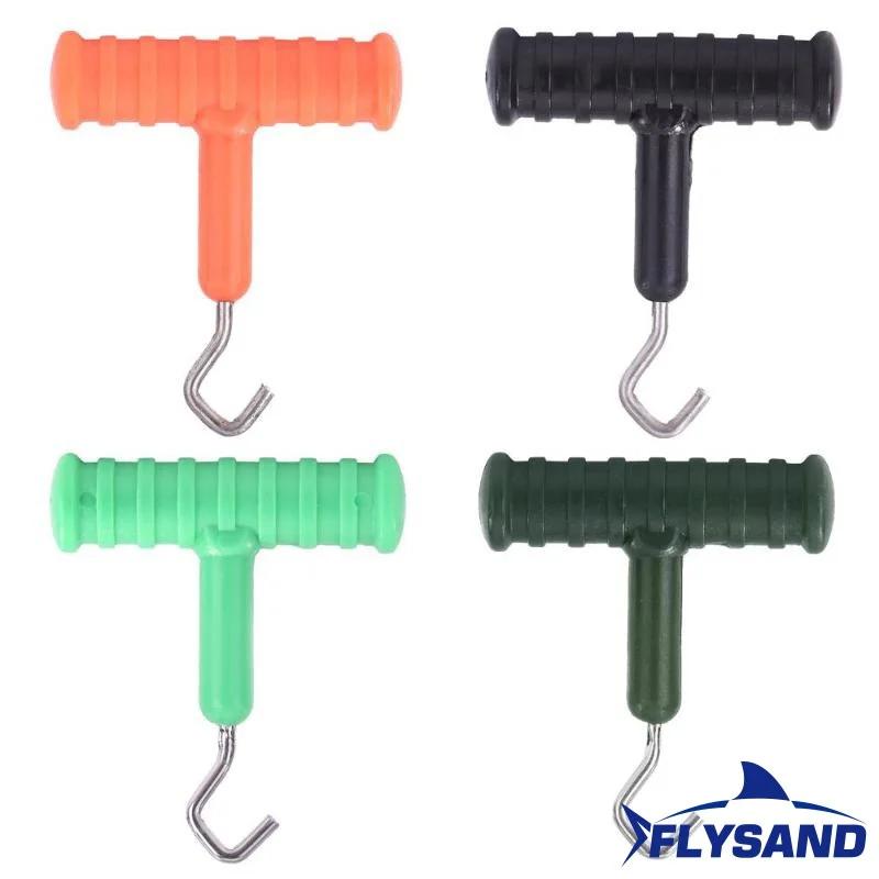 

Carp Fishing Knot Puller T Type Hook Remover Improved Terminal Tackle Accessory Rig Setup Gear Equipment оранжевый