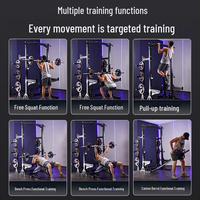 TEZEWA Multi-Functional Squat Rack and Power Training Station
