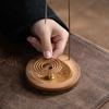 Incense Tray Upside Down Incense Burner Desktop Decor Mosquito Incense Plate Holder  Gift