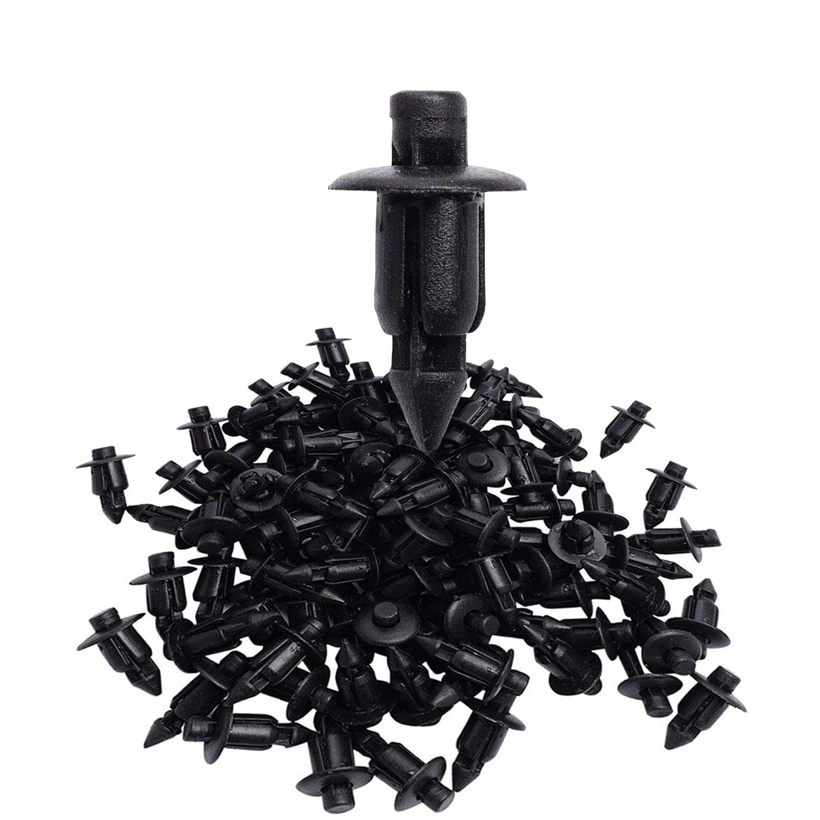 OTUAYAUTO Push Rivet-6mm Hole-Rivet-Nylon Automotive Clip-Reusable-66824-01G00 6mm