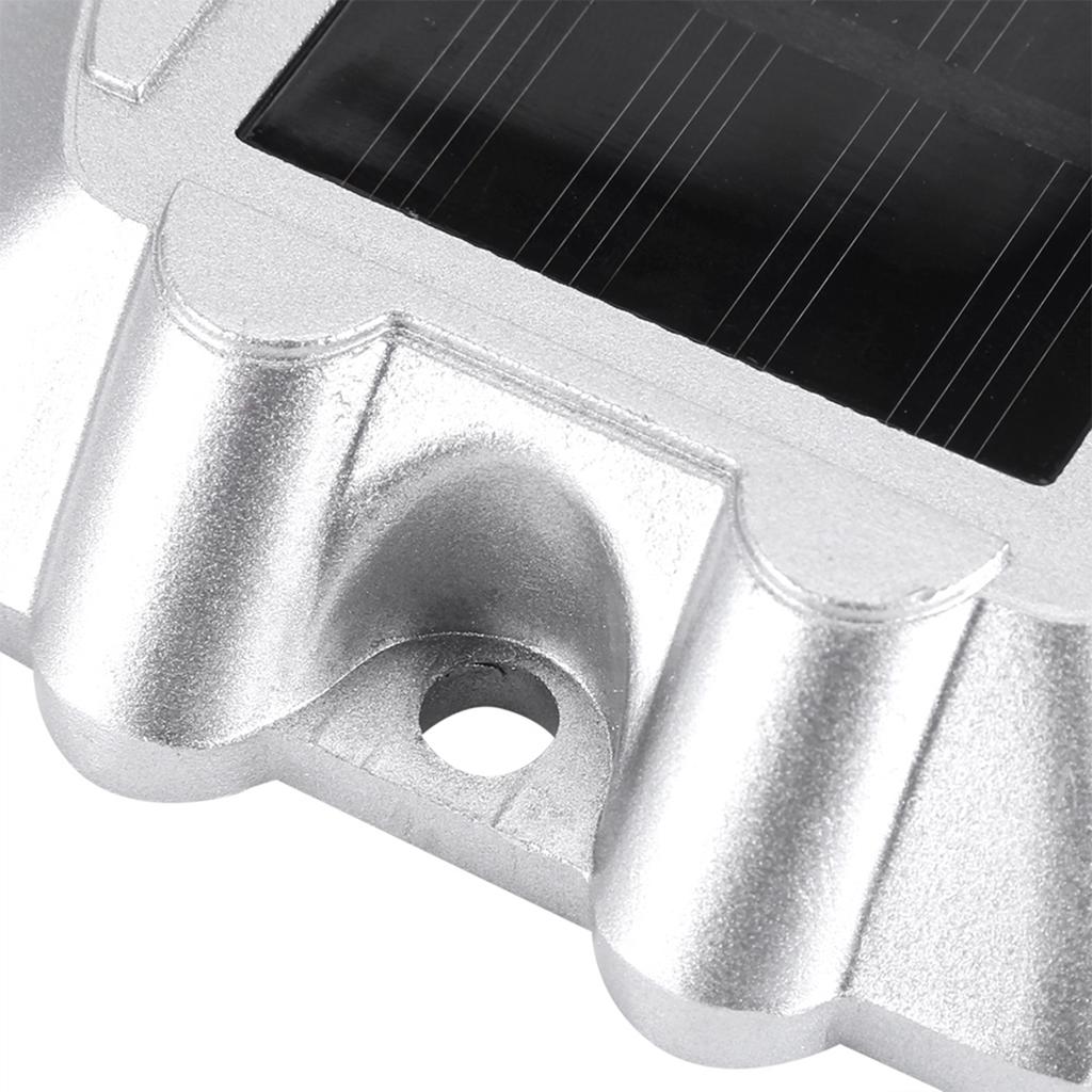 Casting Aluminum Solar Power 6 LED Outdoor Waterproof Driveway Pathway Light Road Step Lamp