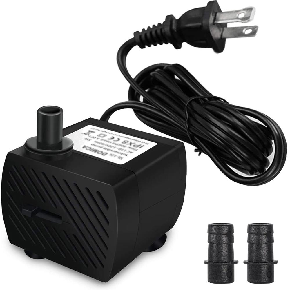

3/5/10/15/25W EU220v US110V Submersible Water Pump for Water Gardens and Hydroponic Systems Aquarium Tabletop Fountains Pon 3W
