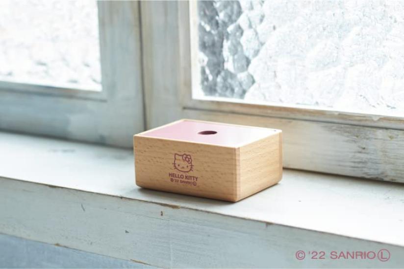 Nichigan Hello Kitty Wooden Goods Series HK12 Mini Case HELLO KITTY