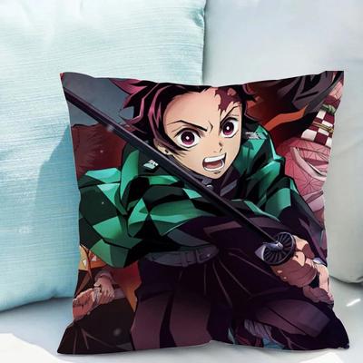 Kissenbezug Demon Slayer Kissenbezug Dekorative Kissen für Sofa Herbstdeko Loungesessel Kissen Umarmungen Kissenbezüge x