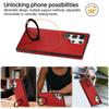 For Samsung Galaxy S23 Ultra Case Magnetic Kickstand PU Leather Coated PC + TPU Phone Cover