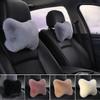 Plush Car Headrest & Neck Pillow - Soft Foam, Adjustable Headrest For, Suvs, Trucks, Buses Portable Travel Headrest Pillow