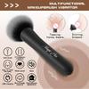 2 In1 Bullet Vibrator Makeup Brush Electric Dildo G-Spot Clitoral Brush Vibration For Women Soft Portable Rechargeable Sex Toys
