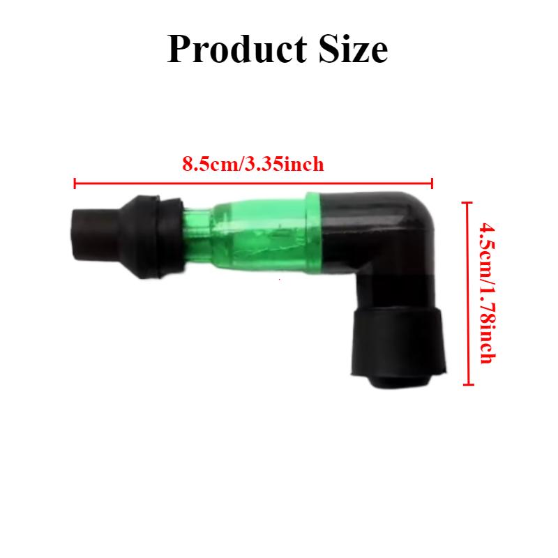 Motorcycle Flash Spark Plug Cap Universall Motorcycle Ignition Spark Plug Cap 90Degree Flashing Spark Plug Cap For Moto