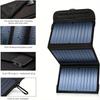 Portable Solar Charger, Solar Panel Charger Suitable for Mobile Phones, with Dual USB Output, Foldable Camping Solar Panel