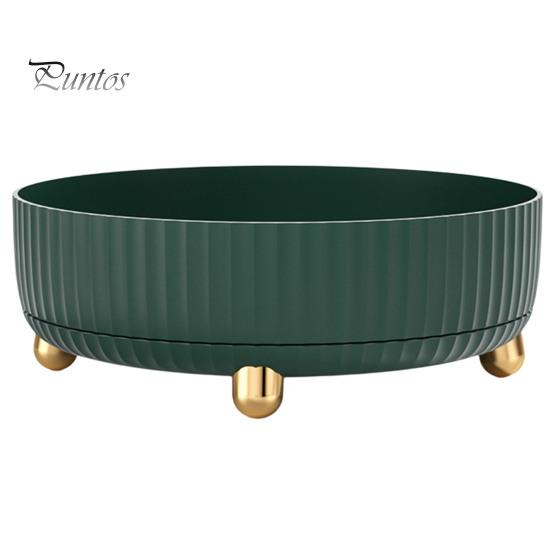 

Полезная несущая устойчивая фруктовая тарелка водостойкая фруктовая тарелка органайзер для приправ кухонные принадлежности L зелёный