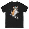 Corgi Skiing Fun Ski Skier Shirt T-Shirt