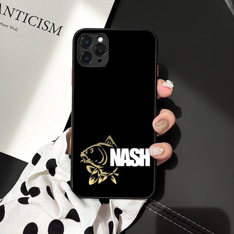 Nash Fishing Art Phone Case for iPhone 11 12 13 Mini Pro XS MAX 8 7 6 6S Plus X 5S SE 2020 XR Case