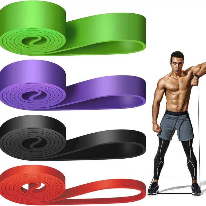 TPE Resistance Bands Training Pull-ups Squats Fitness Exercise Set