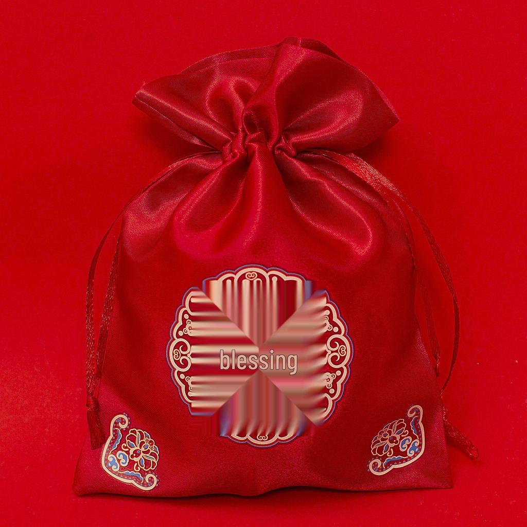Wedding Party Favor Candy Bags with Baby Design - High-End Chinese Joyful Gift Bag