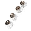 Colorful Single Hole Furniture Pumpkin With Screws Door Knob Door Handle Drawer Knob Drawer Pull