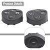 2Pcs Steering Wheel Multifunction Control Button Cover For BMW For MINI For Cooper R55 R56 R57 R58 R59 R60 R61 07-14