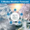 Baldr 4.9" Smart Digital Thermometer Hygrometer Weather Station Alarm Clock Comfort Tips Frosting Point Wireless Forecast Sensor