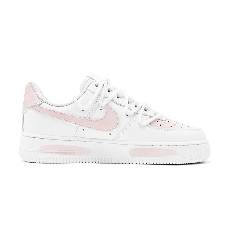 Nike Air Force 1 Slip Resistant Slip Resistant Low top Skateboard Shoes Women's Pink White DH2920-111(TeamS-S-BOX)