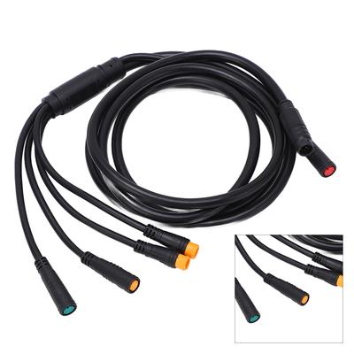 1 To 5 Electric Bike Cable Plastic Rubber Lithium Battery Cable Connectors Connect Controller Lamp Brake Display Throttle