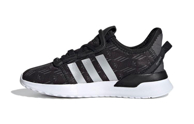 Adidas Originals U PATH Run Fabric Low top Sports Casual Shoes Black White Children Aged 3 7 Years Old FV1824 28