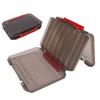 Double Sided Fishing Lure Box 14 Slots with Handle Tackle Box Waterproof Breathable Ventilation Bait Storage Box