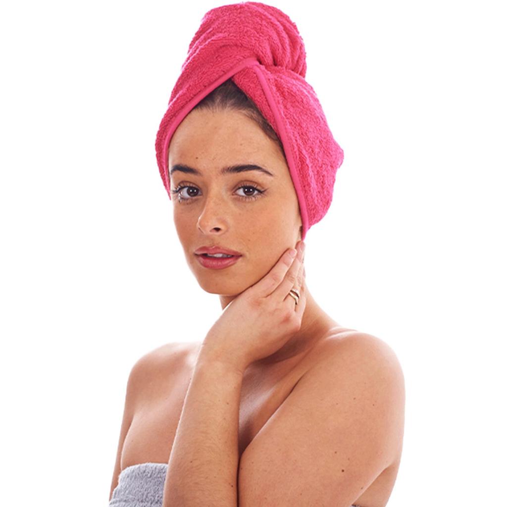 Keanu Turban Cotton Towel (Pack of 3)