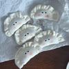 Blushing Dumpling Plush Keychain - Cute Ins Style Bag Accessory & Gift