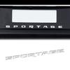 3D ABS Car Styling SPORTAGE Letter Logo Sticker Rear Bumper Tail Door Trunk Decal Auto Rear Emblem Decoration Accessories