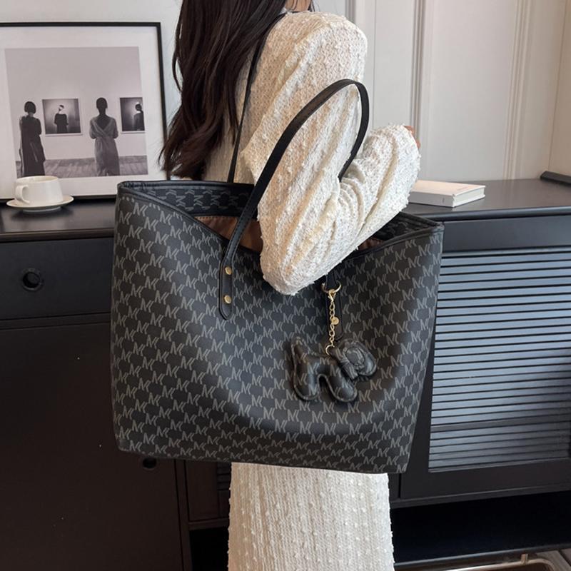 Damen-Tragetasche, Retro-Lederschultertasche, modische Handtasche mit großem Fassungsvermögen, geeignet für Schule, Arbeit und Einkaufen