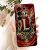 For Tecno Camon 50 4G 2026 Feather Crown Initial Letter Phone Case For Tecno Camon50 4G CN5 Soft Silicone Covers Bumpers